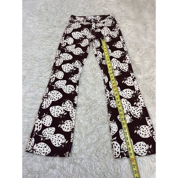 BDG Urban Outfitters Women's 90s Bootcut Jeans Strawberry Brown Size 24 NWOT - Picture 5 of 12